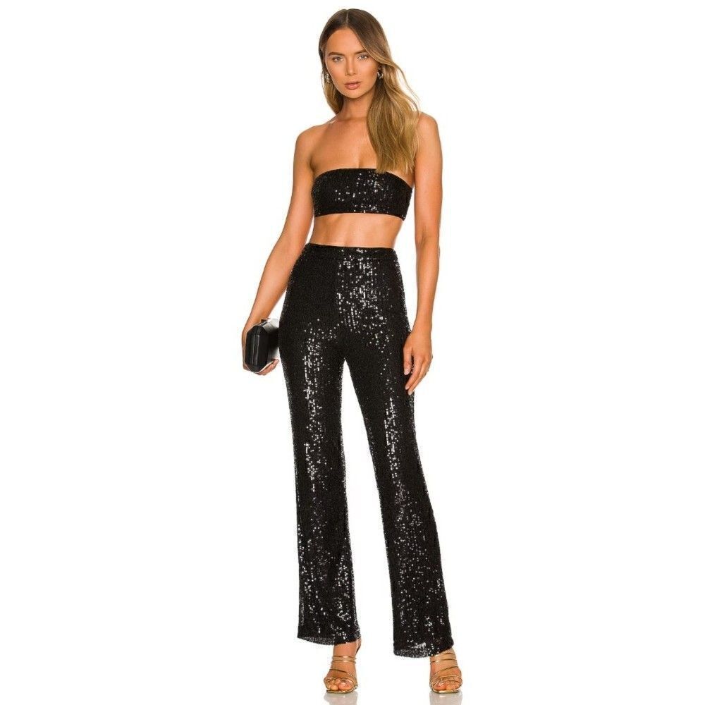 Camila Coelho Calvin Pant In Black